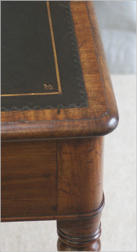 3039 Antique Georgian 4 Drawer Library Table (7)